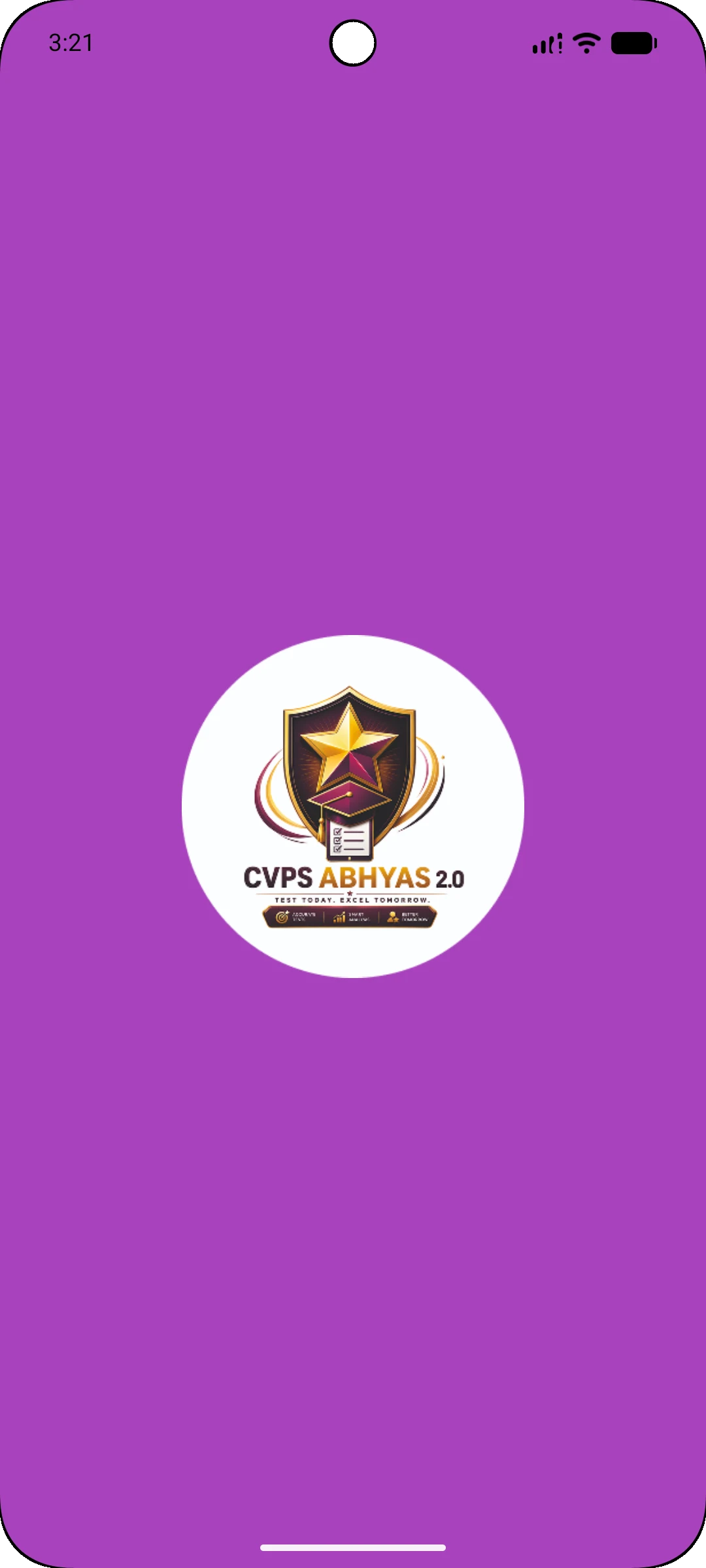 CVPS Abhyas 2.0 : NEET & JEE screenshot